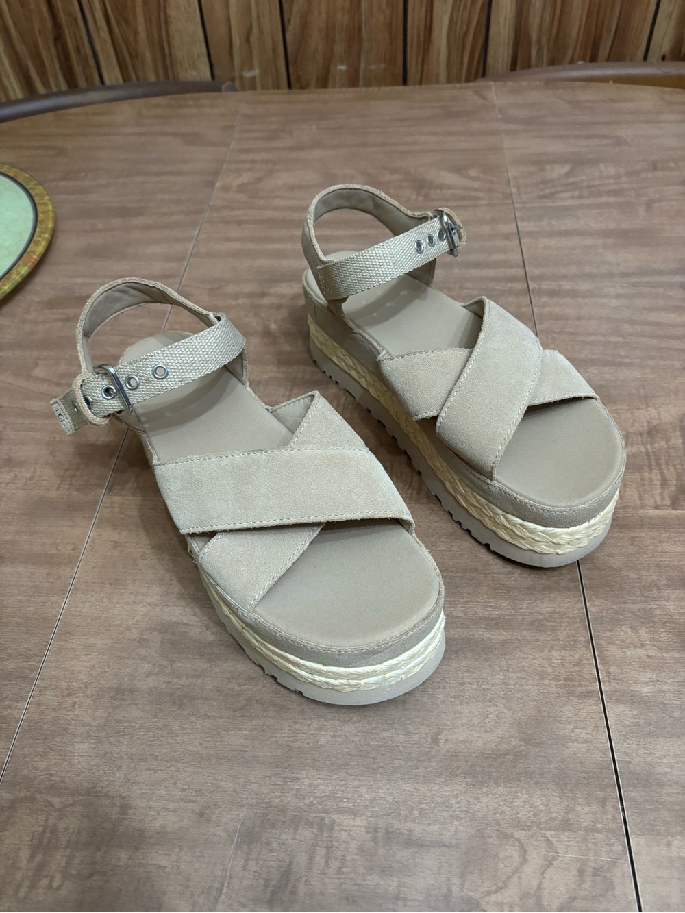 UGG Women's Aubrey Ankle Strap Platform Sandals